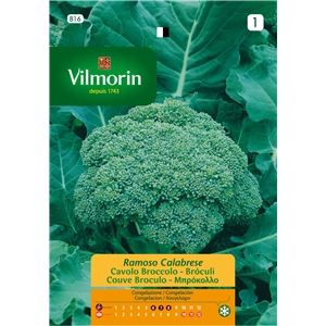 Semente Couve Broculo Ramoso Calabrese 9gr - Vita VITA - 20250400020
