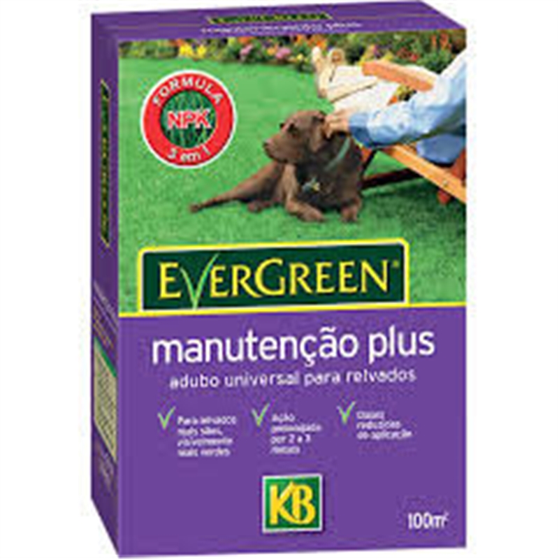Adubo Relva Manutencao Plus 2kg Evergreen - Kb KB - 20171000142
