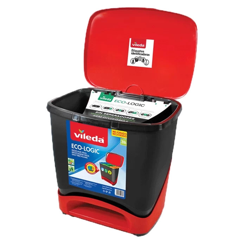 Balde Lixo 39lt Reciclagem Ecologico- Vileda VILEDA - 20230800226