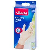 Luva Latexnatural Tam.m/g Cj10 Un - Vileda VILEDA - 20250800112