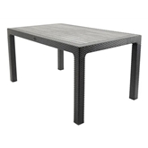 Mesa Plast/met Rattan 180x75x72cm Prt-ldk Garden LDK GARDEN - 20210400116