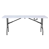 Mesa Easy Dobrável Exterior 180 Branco - Garbar GARBAR - 20230800055