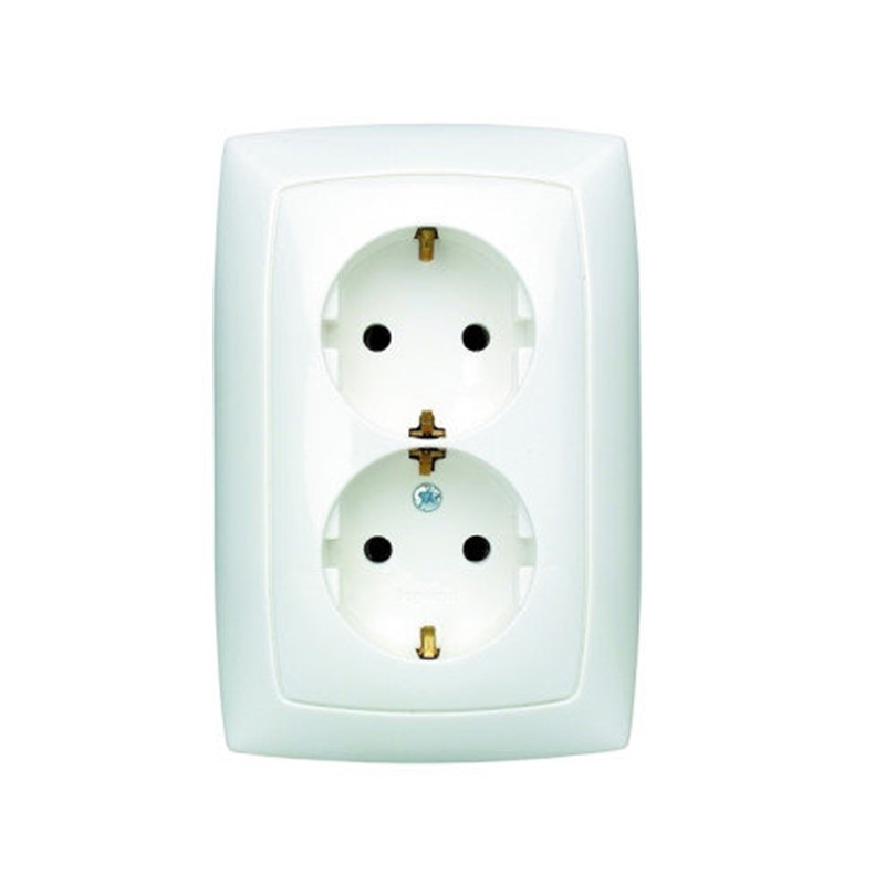 Tomada 2x2p+t Shuko C/prot Suno Bco774028-legrand LEGRAND - 20180200050