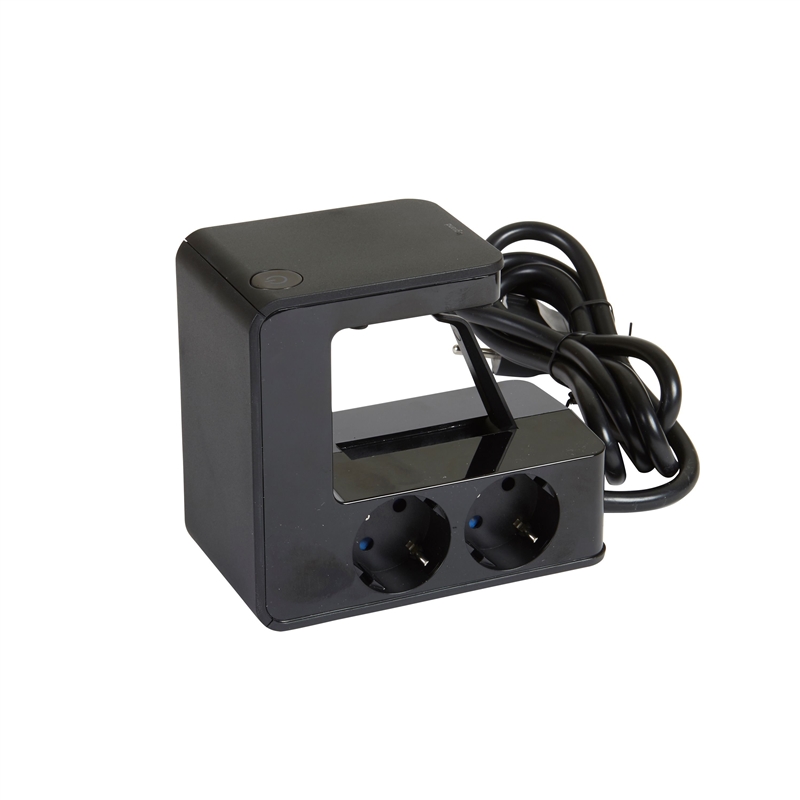 Extensao Mult.encaixe 4x2p+t Preto 694812-legrand LEGRAND - 20230300183
