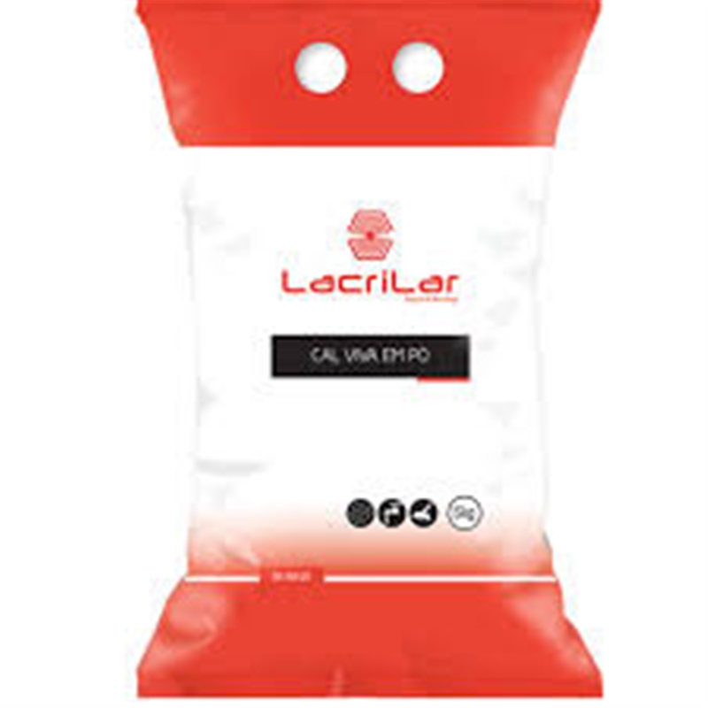 Cal Viva Em Pó Saco 5kg  - Lacrilar LACRILAR - 20250300114