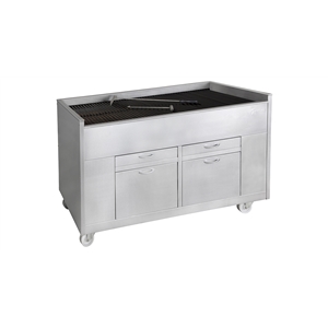 Churrasqueira Fixa Inox 150x80x90 1grelha-grelhaço GRELHAÇO - 20131200165