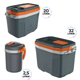 Kit Caixa Ter 32l+20l+2 Flip Top 2,5l Ver Termolar TERMOLAR - 20220600128
