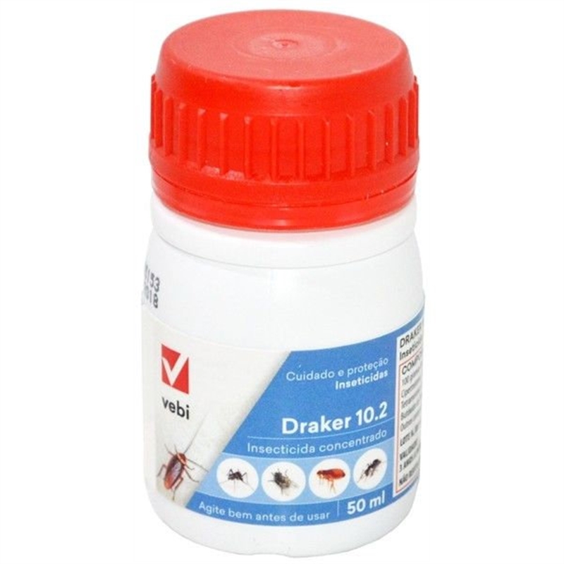 Insecticida Domestico10.2 Cs 50ml - Draker VEBI - 20230200051