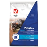 Raticida Vebitox Facum Paraf 1,5kg VEBI - 20230900159