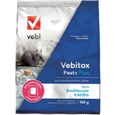 Raticida Vebitox Pasta Plus Vermelha 150gr VEBI - 20240700053