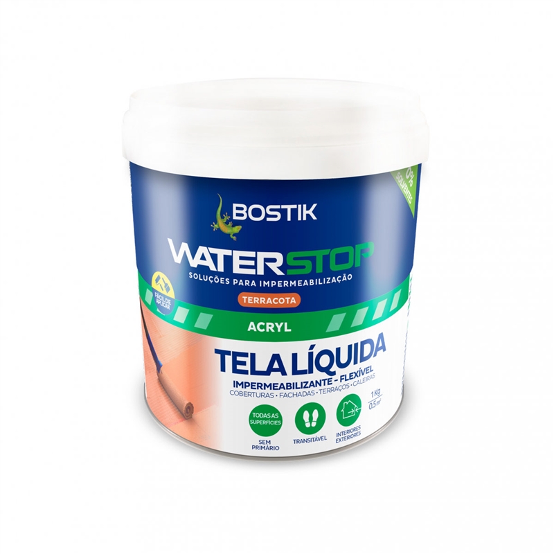Tela Liq Fibras Imperm Waterstop Terra 21kg-bostik BOSTIK - 20251000098