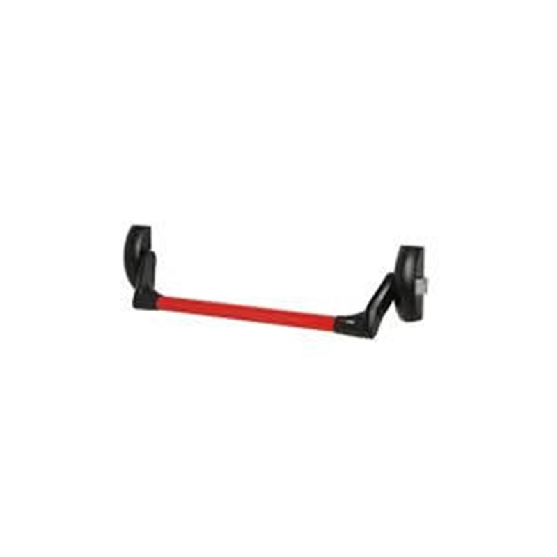 Barra Antipanico 1 Ponto Preto/vermelho - Cisa CISA - 20251000102