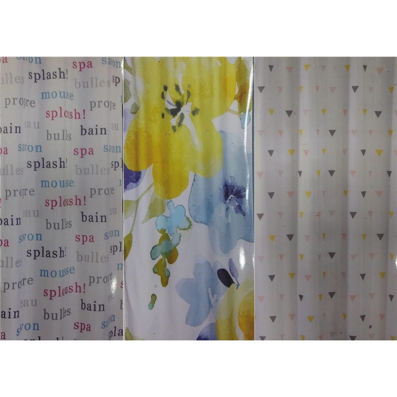 Cortina Wc Estampada 180x180 - Decorinter DECORINTER - 20190700160