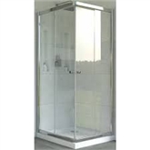 Cabine Duche S/base 900x900x1850 Quadr Crom - Afj AFJ - 20230900136