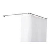 Varao Cortina Wc 80x80cm Curvo Crom-afj AFJ - 20190700128