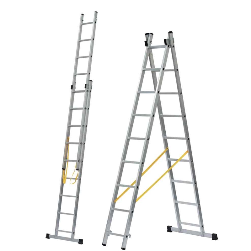 Escada Alum Dupla Trek 2x12 Degraus - Teicocil TEICOCIL - 20250800123