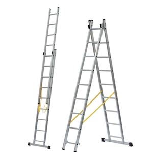 Escada Alum Dupla Trek 2x14 Degraus - Teicocil TEICOCIL - 20250800124