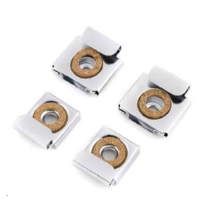 Suporte Espelho C/mola Ref.08 4pcs Crom - Teicocil TEICOCIL - 20230800161
