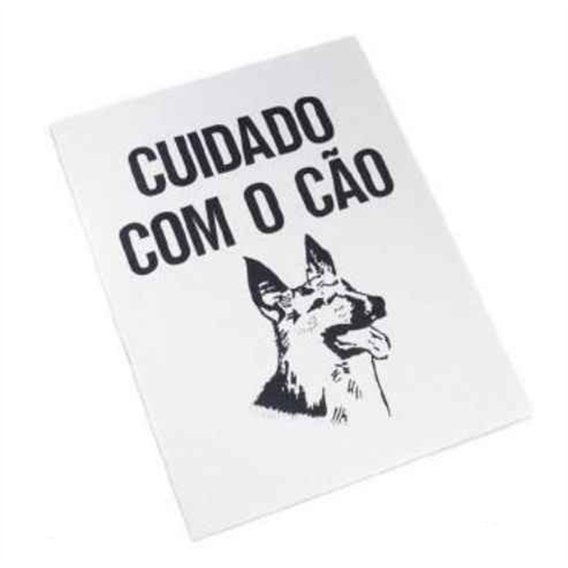 Placa Alum 261 Cuidado C/o Cao 150x200mm- Teicocil TEICOCIL - 20230800166