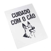 Placa Alum 261 Cuidado C/o Cao 150x200mm- Teicocil TEICOCIL - 20230800166