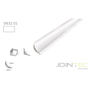 Angulo Perfil Sanitar32mm Pvc Branco-jointec JOINTEC - 20220200100