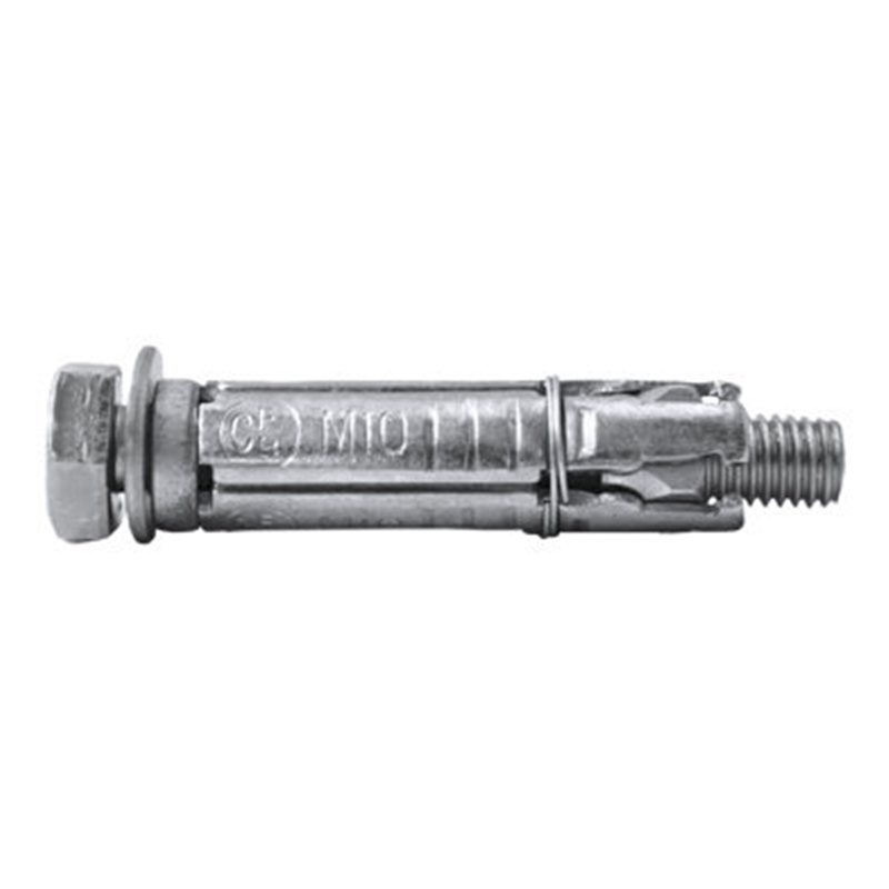 Bucha Metalica Expans 4seg +pf M6x50 Aco Zn B BRICO+ / PECOL - 20251000026