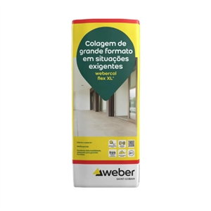 Cimento Cola Weber Col Flex Xl Cinza 20kg WEBER - 20230700119