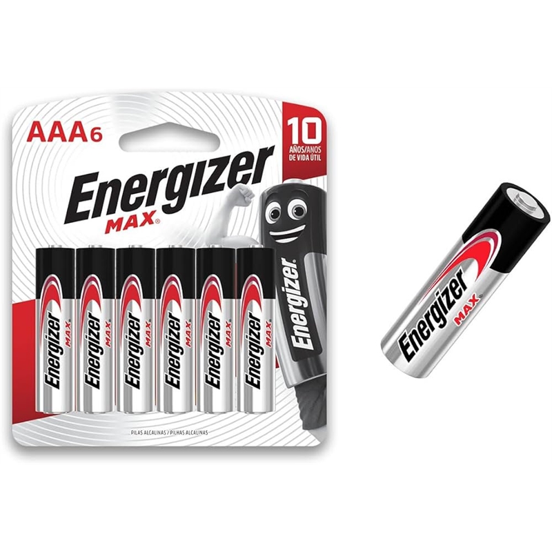 Pilha Max Aaa E92bp6 Bl4+2 -  Energizer ENERGIZER - 20181100045