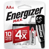 Pilha Max Aa E91bp4 Bl4 -  Energizer ENERGIZER - 20190100000