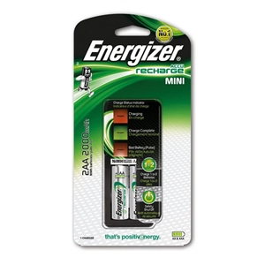 Carregador Mini 2 Pilhas Aa 2000mah - Energizer ENERGIZER - 20190100165
