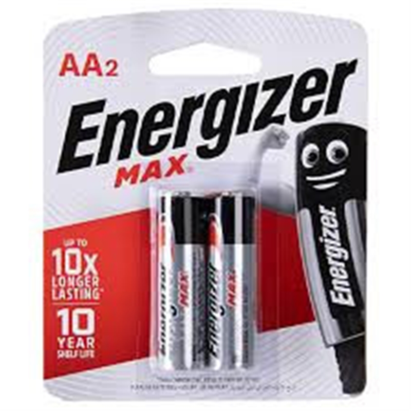 Pilha Max Aaa E92bp2 Bl2 -  Energizer ENERGIZER - 20190600078