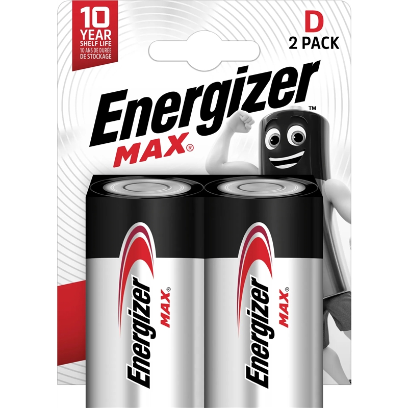 Pilha Max Lr20 E95bp2 Bl2 -  Energizer ENERGIZER - 20190600079