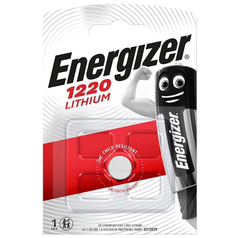 Pilha Lithium 3v Ecr1220 Bl1 - Energizer ENERGIZER - 20210900294