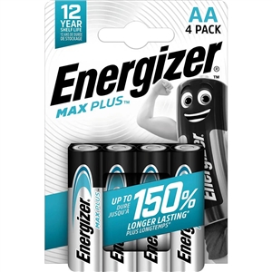 Pilha Maxplus Aa Ep91bp4t Bl4 - Energizer ENERGIZER - 20230400111