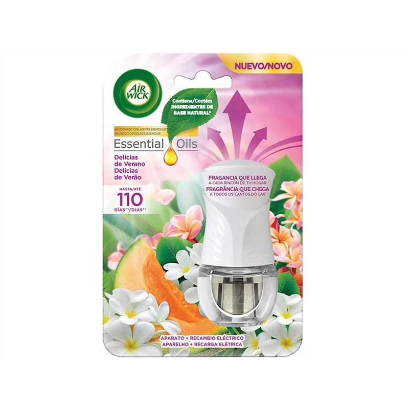 Difusor Elect+recarga Delicias Verao 19ml-airwick AIRWICK - 20250300022