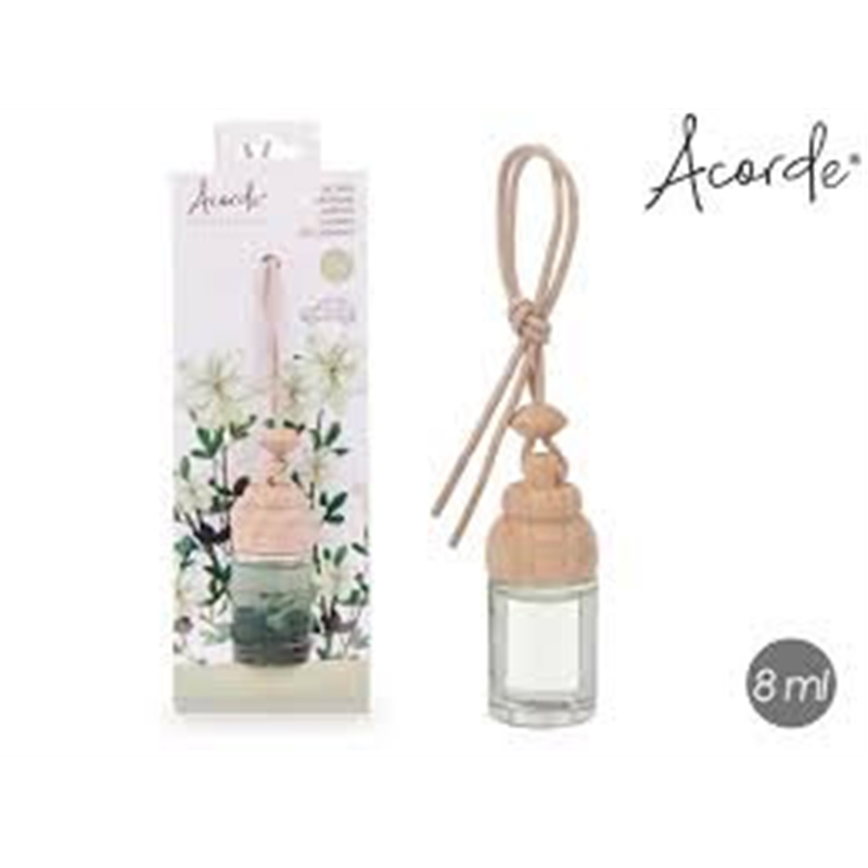 Ambientador Carro 8ml Jasmim - Acorde ACORDE - 20260100034
