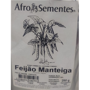 Semente Feijão Manteiga 250gr - Vita VITA - 20180700029