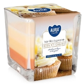Ambientador Vela Copo Vidro 170gr Baunilha - Aura AURA - 20260100025