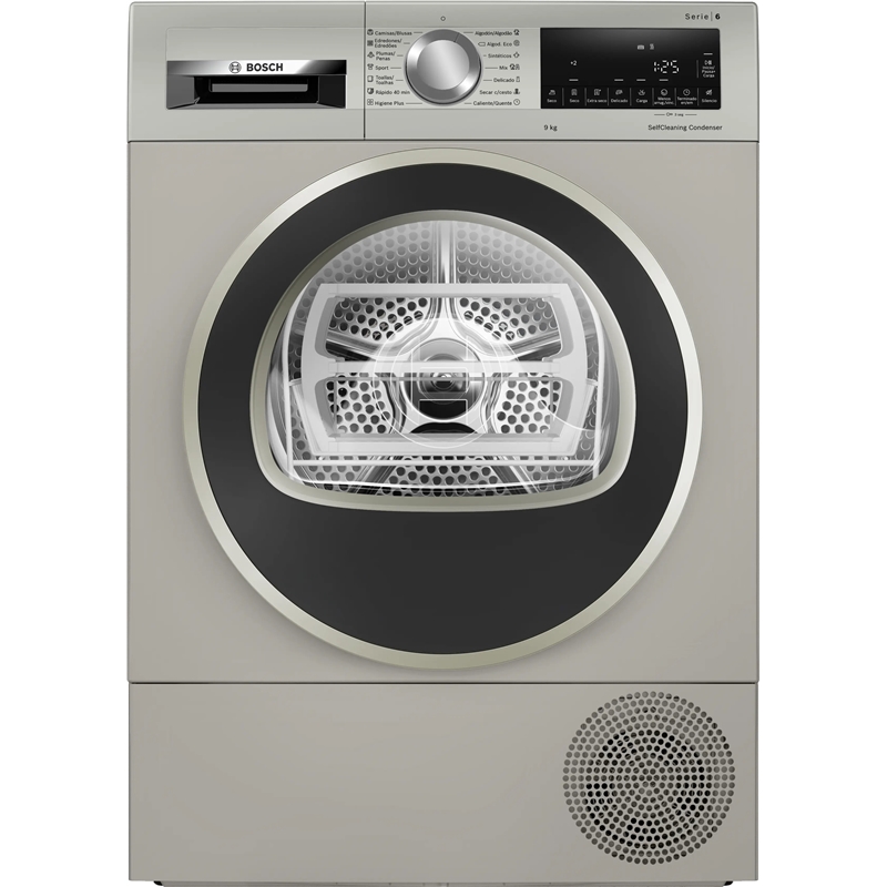 Maquina Secar Roupa 9kg S6 Inox Wqg2450xes- Bosch BOSCH - 20260100066