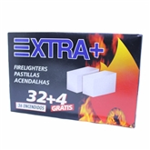 Acendalha P/lenha E Carvao 32+4 Cub - Extra EXTRA+ - 20210300109