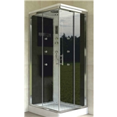 Cabine Duche S/base 800x800x1850 Quadr Branco- Afj AFJ - 20260100090