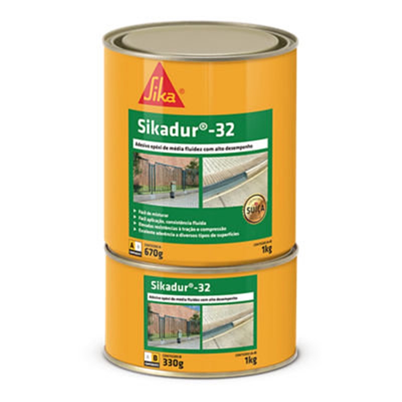 Cola Epoxi Sikadur 32+ A+b 1kg - Sika SIKA - 20260100085