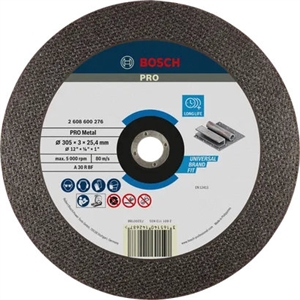 Disco Corte Metal 305x3x25,4 Pro 2608600276-bosch BOSCH - 20260100195