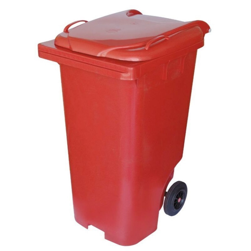 Contentor Lixo 240l C/rodas Vermelho -topack TOPACK - 20231200116
