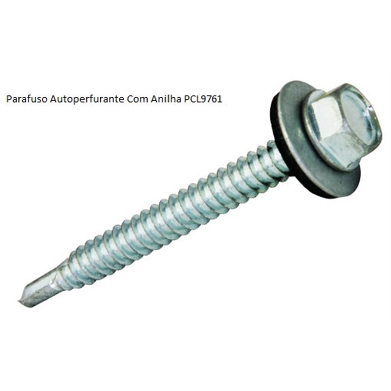 Pf Auto-perf C.emb.5,5x50 Pz C/alhetas Aço Bl BRICO+ / PECOL - 20240300629
