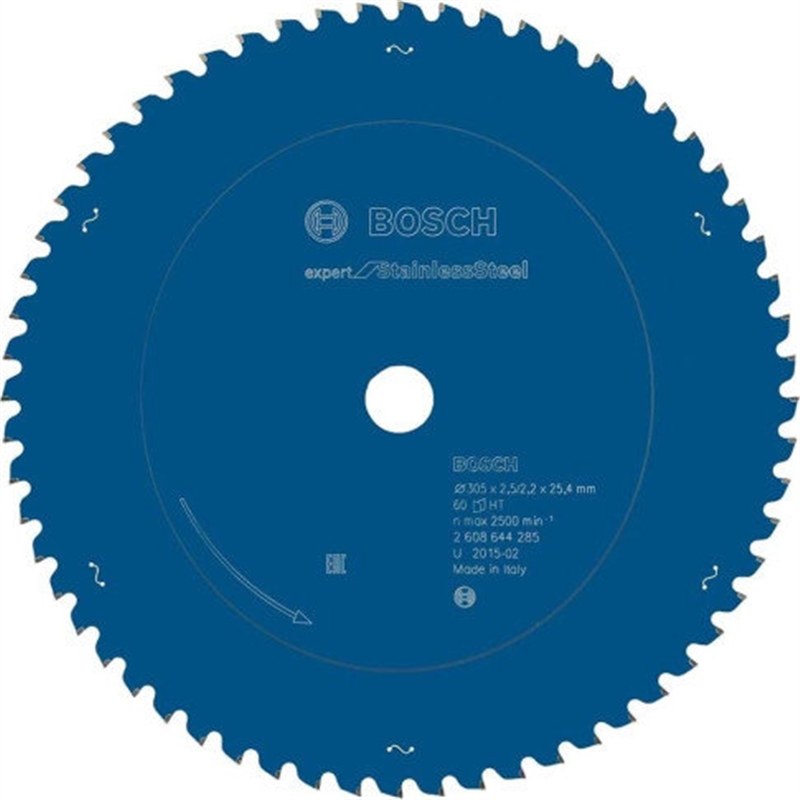 Disco Corte Serra Circ Metal  Pro Steel 254x25,4 52t-b BOSCH - 20260100185