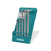 Conj 5 Brocas Sds Plus 6mm-12mm Tac190501-palanca TOTAL - 20210800023