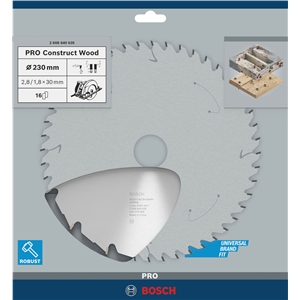 Disco Serra Circ Wood 230x30 16 2608640635 - Bosch BOSCH - 20210200071