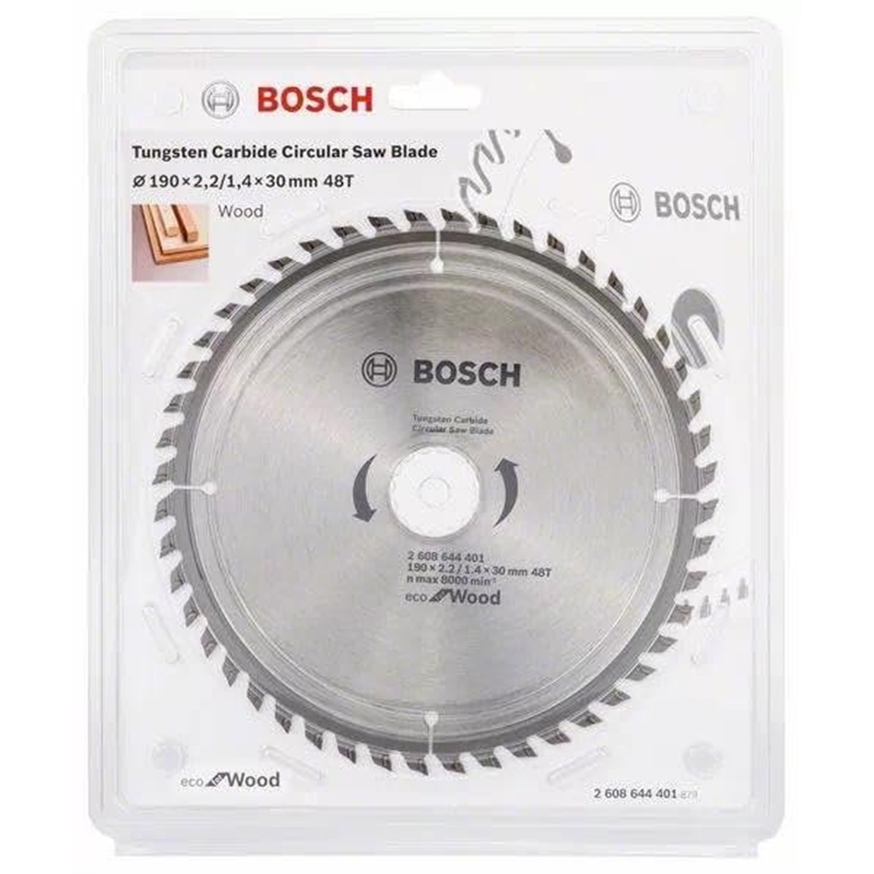 Disco Serra Circ Eco Wood 190x30 48 2608644401 BOSCH - 20210200078