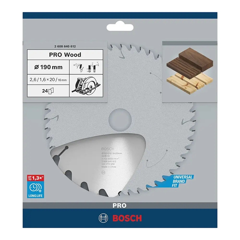 Disco Serra Circ Optiline190x20/16 24 2608640612 BOSCH - 20210200080